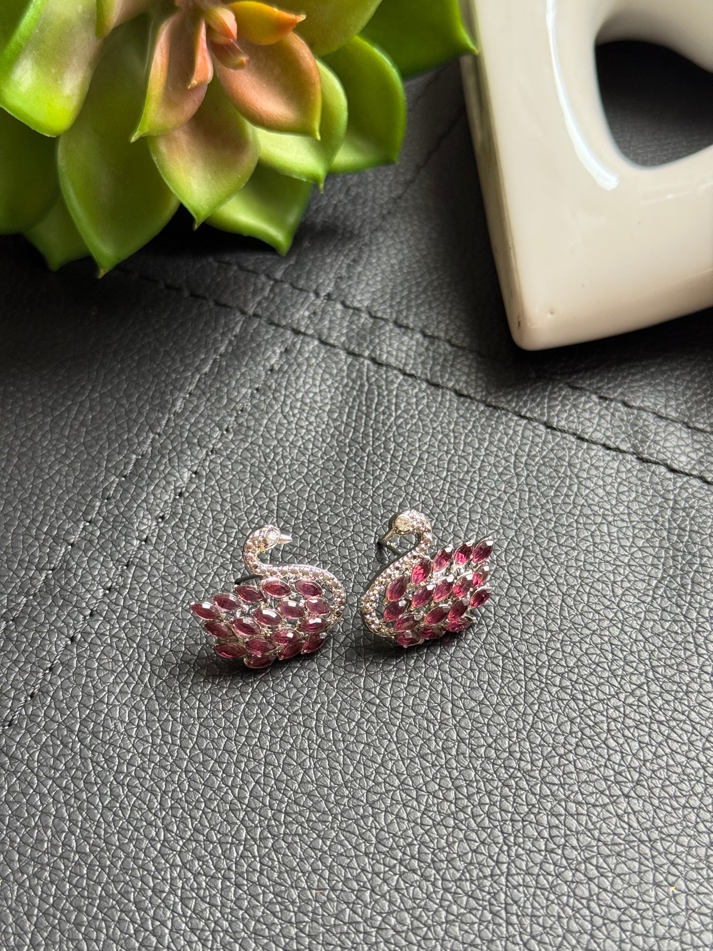 Swan Earrings(NAE0031-33)