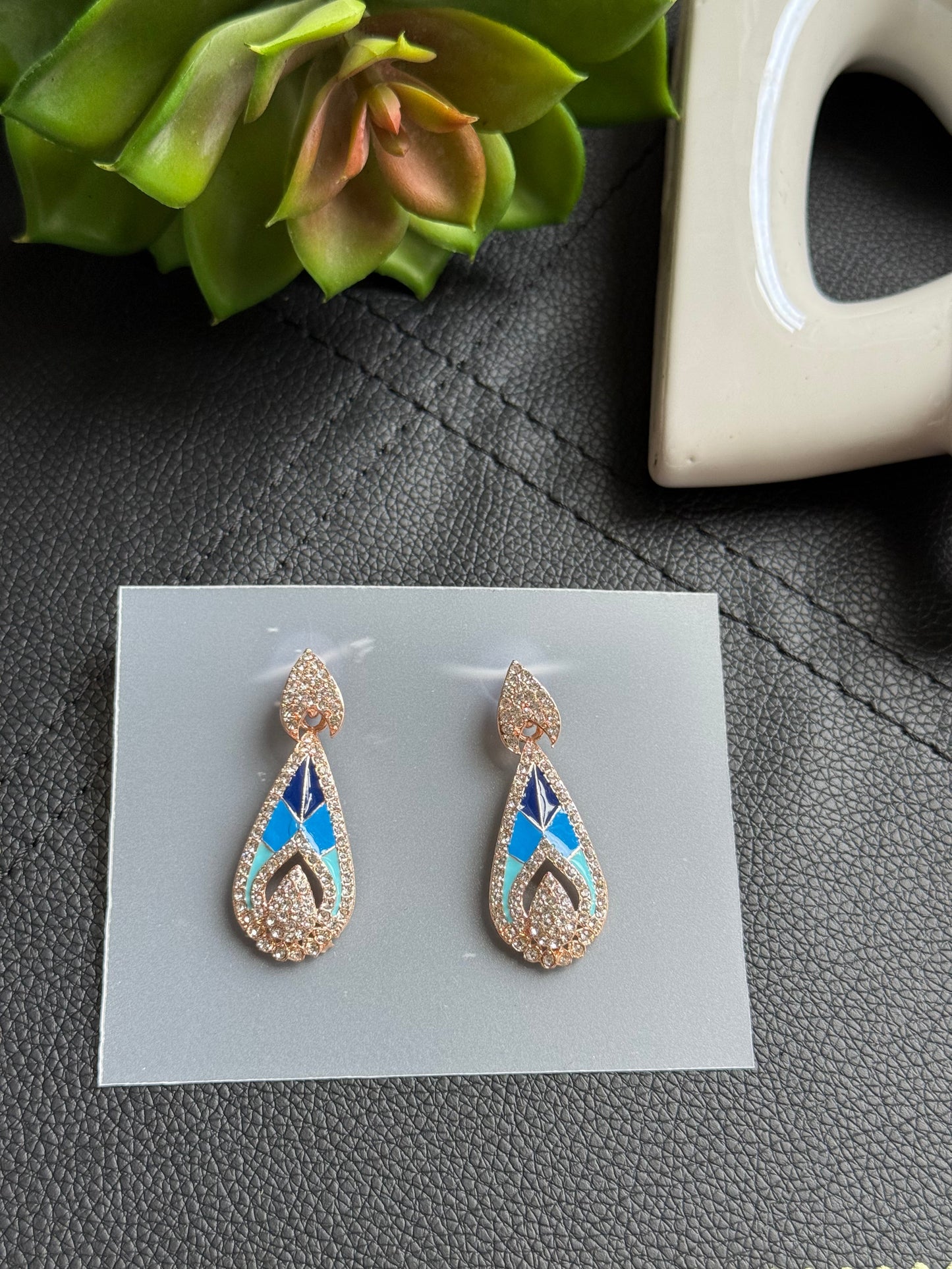 Colorful Drop Earrings (NAE0026-28)