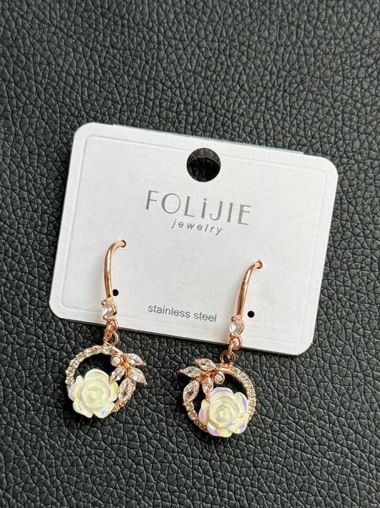 Stainless steel fancy earrings (NAE0066-67)