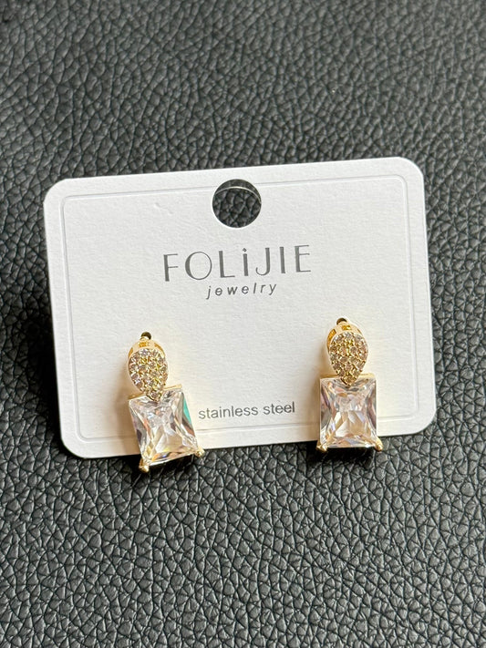 Elegant and Dainty Crystal Earrings(NAE0071)